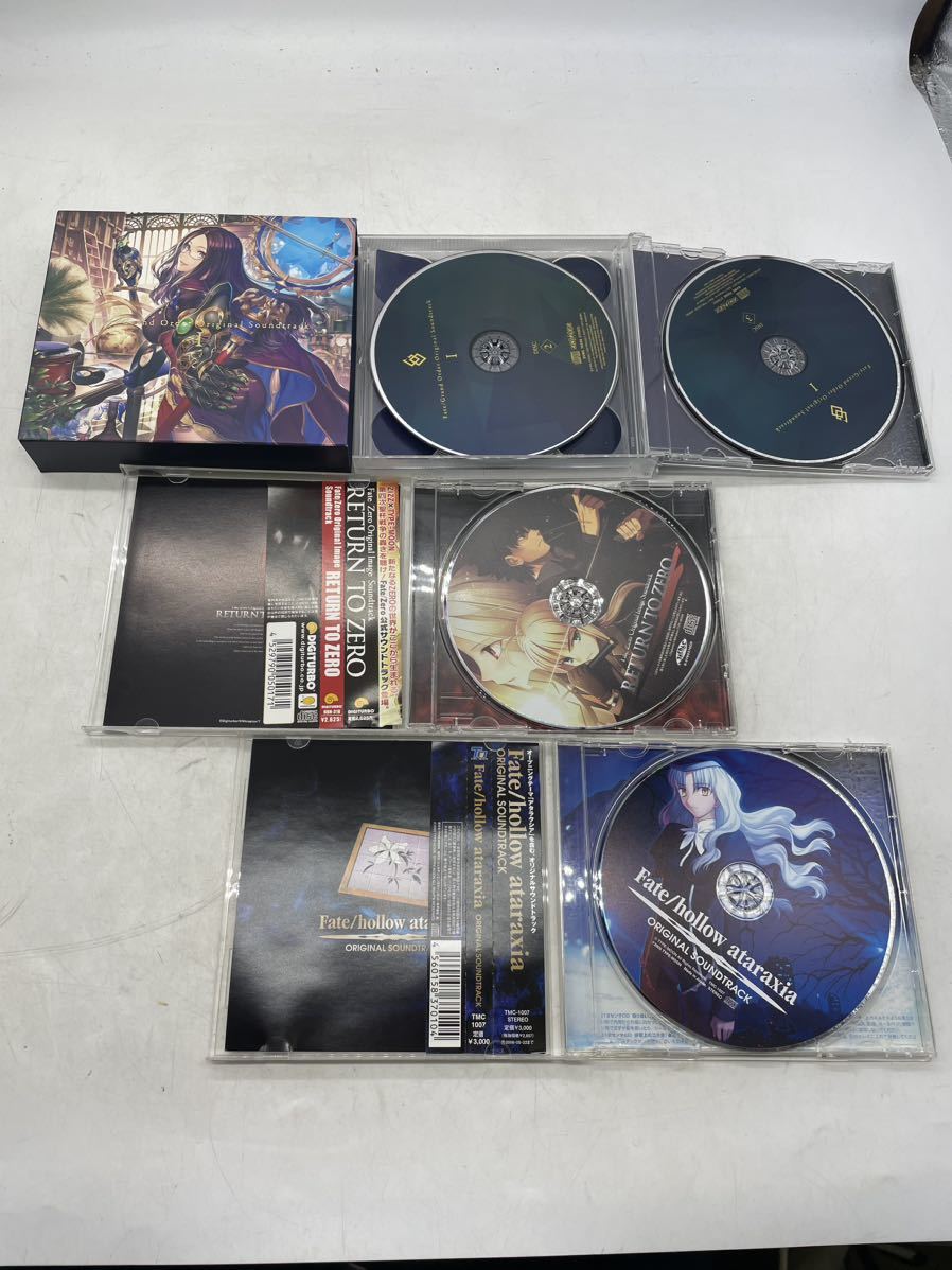 RETURN TO ZERO Fate/Zeros Fate/Grand Order Original Soundtrack Fate/hollow ataraxia オリジナルサウンドトラック 当時物 001_画像3