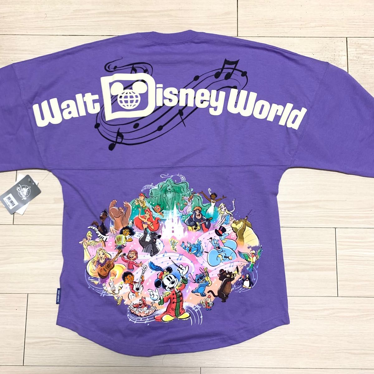 ディズニー スピリットジャージ 長袖Tシャツ Disney100周年 新品