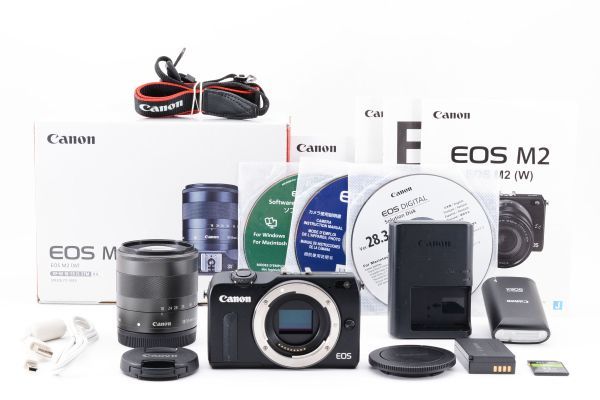 超ポイントアップ祭 Canon #c809☆実用品☆ キャノン 18-55mm EF-M M2