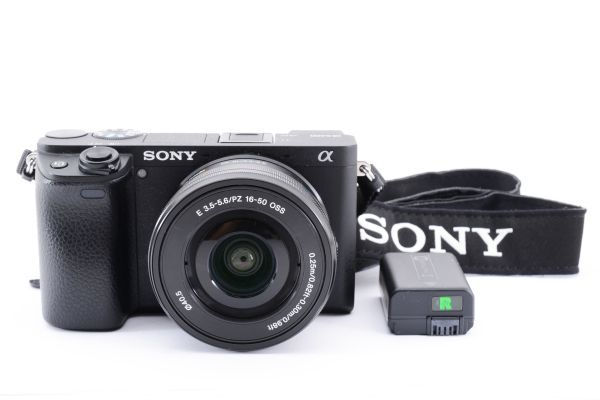 訳あり商品 #c789☆極上美品☆ ソニー SONY α6400 16-50mm レンズ