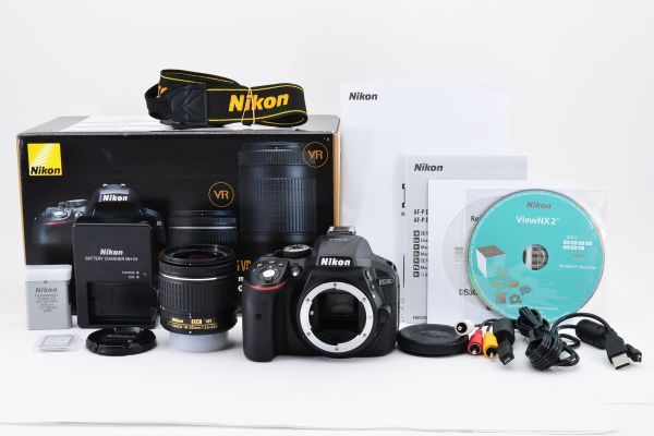 #c784★極上美品★ Nikon ニコン D5300 AF-P 18-55mm VR_画像1