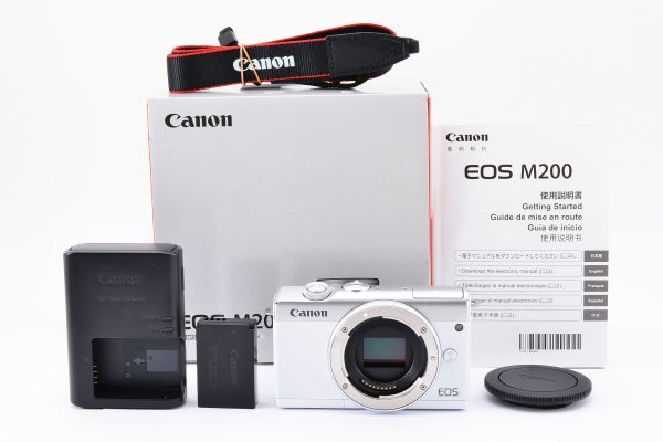 ５５％以上節約 #f67☆実用品☆ Canon キャノン EOS M200 ボディ