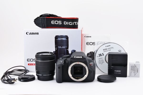 玄関先迄納品 EOS キヤノン Canon #f75☆極上美品☆ Kiss レンズキット