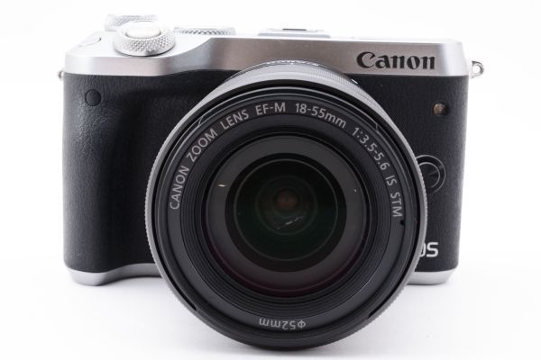 #f130★極上美品★ Canon キャノン EOS M6 18-55mm 数回使用のみ_画像3