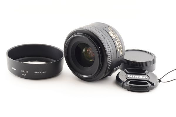 お手頃価格 AF-S NIKON ニコン #f381☆美品☆ DX F1.8G 35mm NIKKOR