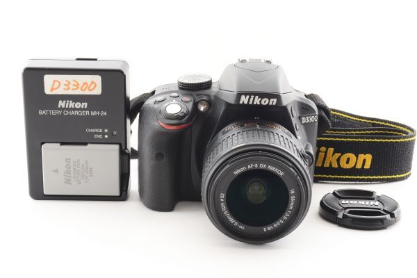 憧れの D3300 ニコン Nikon #f466☆実用品☆ AF-S レンズキット VRII