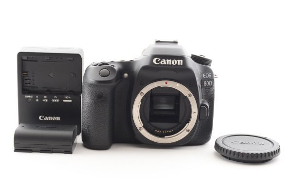 安価 ワタナベ #f449☆美品☆ Canon キャノン EOS 80D ボディ キヤノン