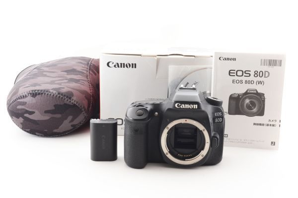 逆輸入 #f468☆実用品☆ Canon キャノン EOS 80D ボディ キヤノン