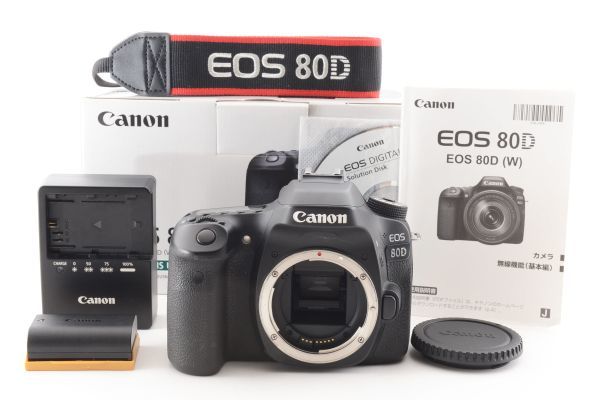 オリジナル #f512☆美品☆ Canon キャノン EOS 80D ボディ キヤノン