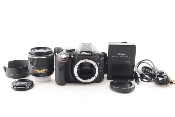 #f523★実用品★ Nikon ニコン D3300 AF-S 18-55mm VR II_画像1