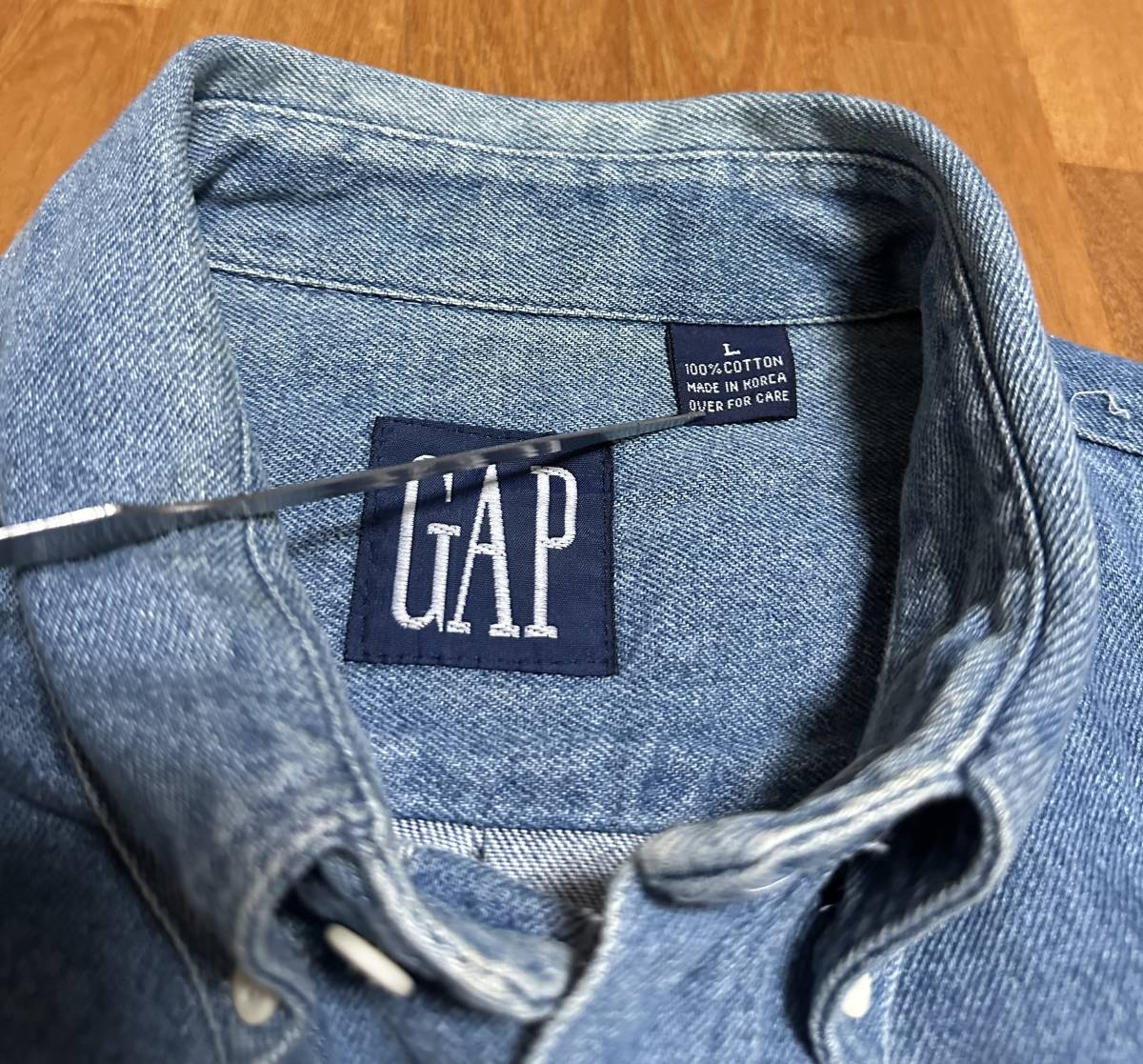 90's vintage OLD GAP デニムシャツジャケット オーバーサイズ 90年代