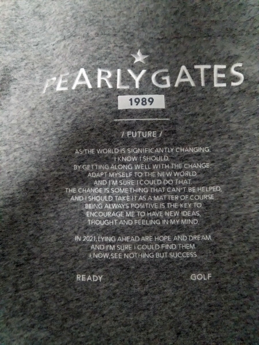 6079円 新品国内正規 PEARLY GATES パーリーゲイツ PG刺繍、背中 6079円 新品国内正規 PEARLY GATES パーリーゲイツ PG刺繍、背中