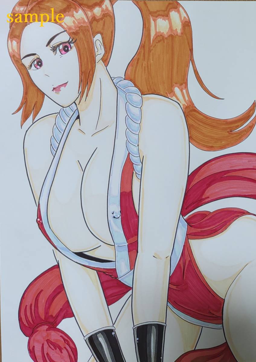  illustration including in a package OK Fatal Fury un- . fire Mai / KOF same person hand-drawn illustrations fan art Fan Art Mai Shiranui FATAL FURY