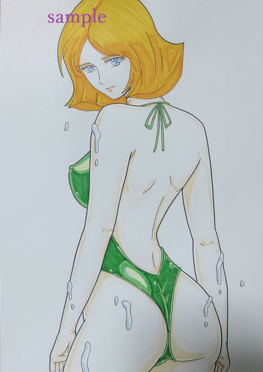  illustration including in a package OK Mobile Suit Gundam seila swimsuit / same person hand-drawn illustrations fan art Fan Art GUNDAM