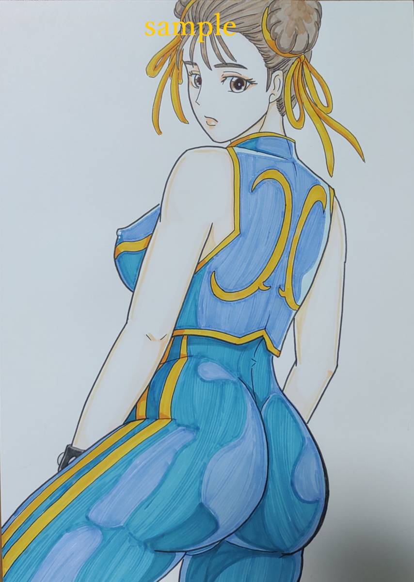  illustration including in a package OK spring beauty Street Fighter ZERO / same person hand-drawn illustrations fan art Fan Art Street Fighter Chun-Li