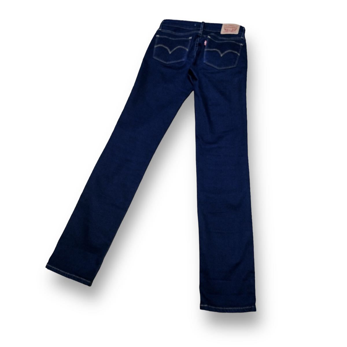 Levi’s リーバイス 712 SLIM 濃紺 ストレッチ W24 ウエスト62cm Sサイズ 18884-0024 レディース ジーンズ デニム M1939