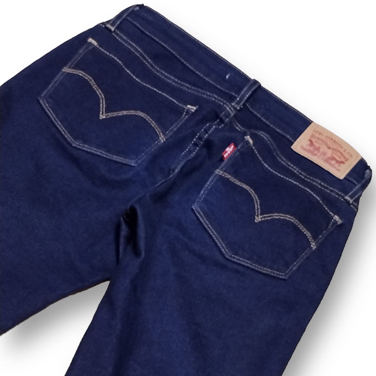 Levi's リーバイス 712 SLIM 濃紺 ストレッチ W24 ウエスト62cm Levi's リーバイス 712 SLIM 濃紺 ストレッチ W24 ウエスト62cm