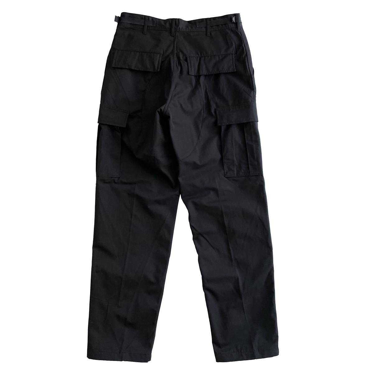 【新品】米軍 BDU カーゴパンツ SMALL REGULAR リップストップ US ARMY vintage 黒 ブラック BLACK 357 TROUSERS S-R_画像5