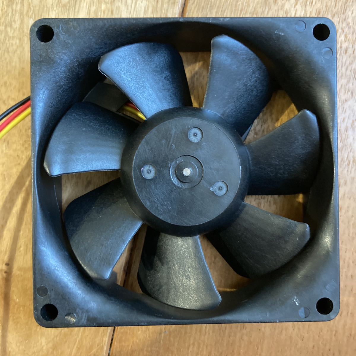 DC fan DC24V drive 80mm angle 25mm thickness 3500r/min cooling fan cooling fan Japan servo PUDC24Z4RS used 