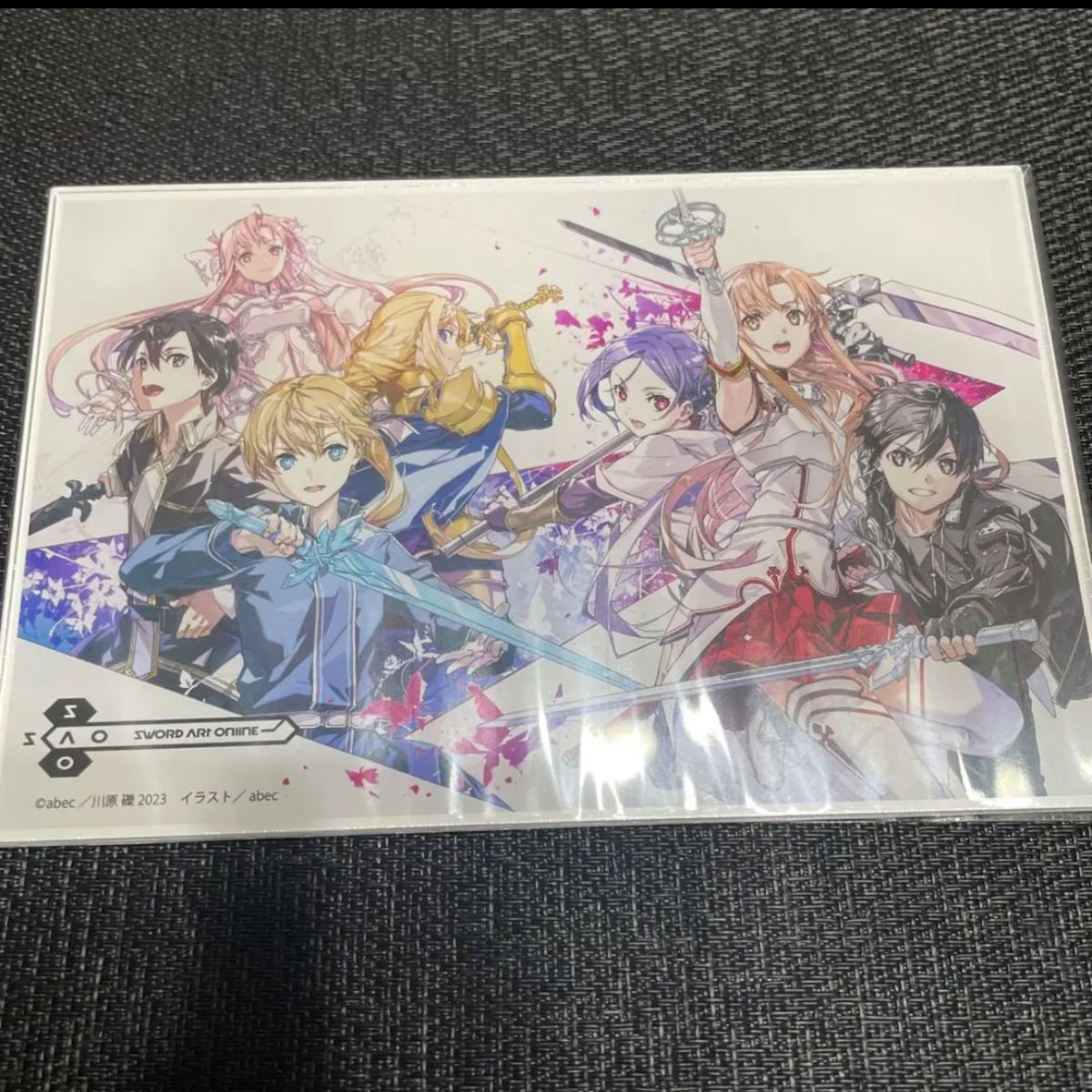 ソードアート・オンライン abec画集 New World アクリルプレート ソードアート・オンライン abec画集 New World アクリルプレート