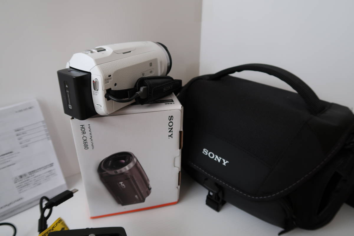 SONY HDR-CX680 ビデオカメラ シューティンググリップ micro SD SONY HDR-CX680 ビデオカメラ シューティンググリップ micro SD
