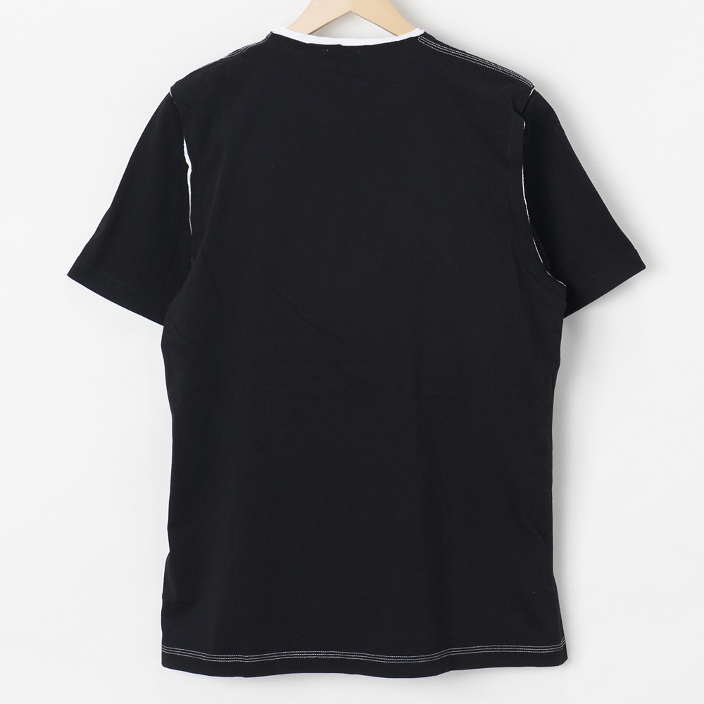 M/新品 DIESEL ディーゼル ロゴ Tシャツ T-ROLLAND メンズ レディース ブランド カットソー ブラック_画像5