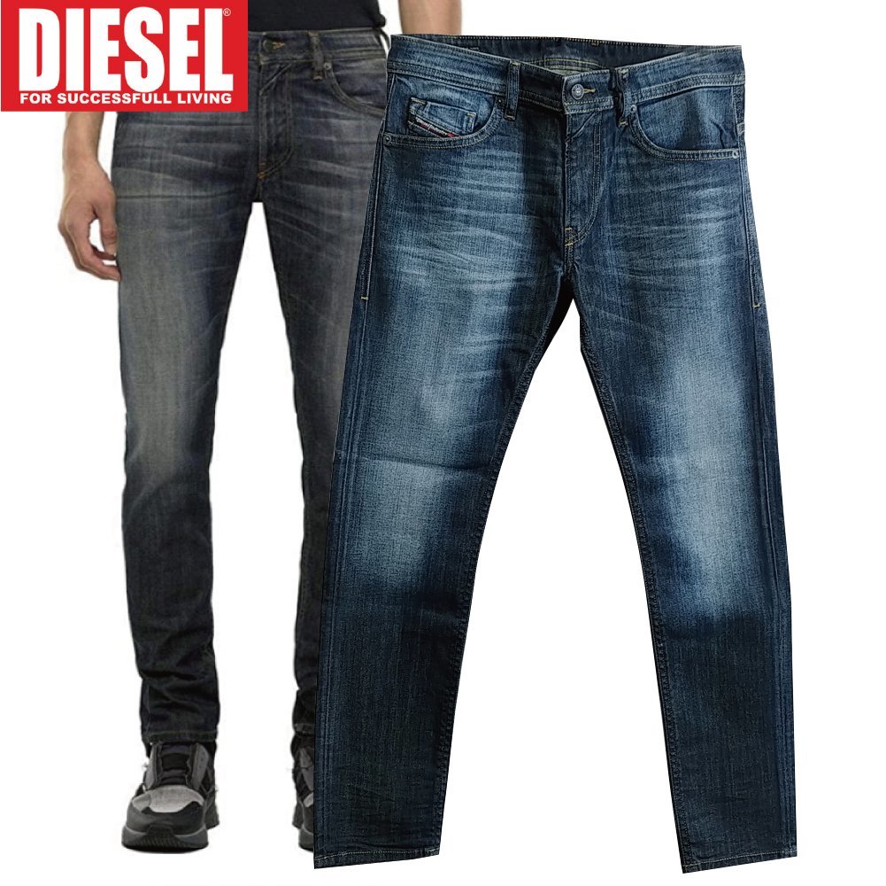 熱販売 DIESEL 新品 ディーゼル W31×L34 D-STRUKT スリムテーパード