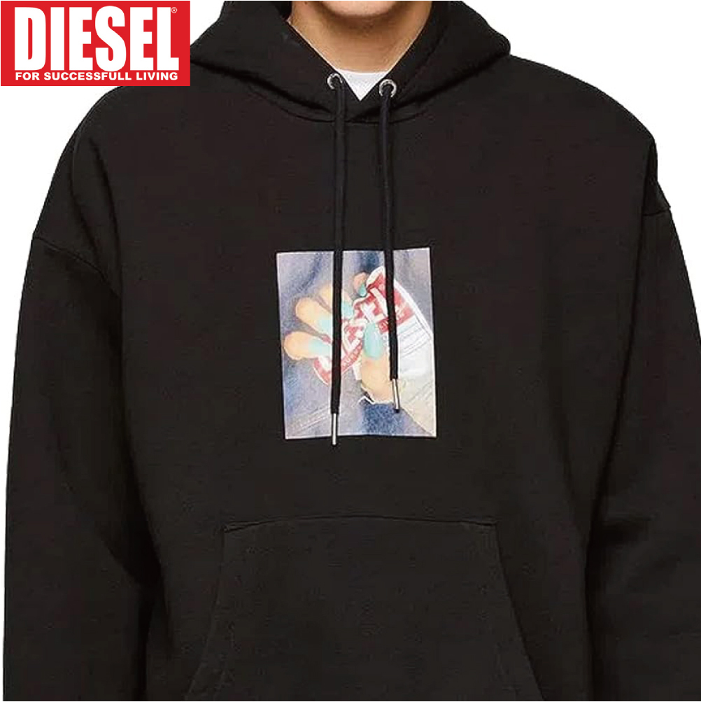 Yahoo!オークション - XL/新品 DIESEL ディーゼル プルオーバー パーカ