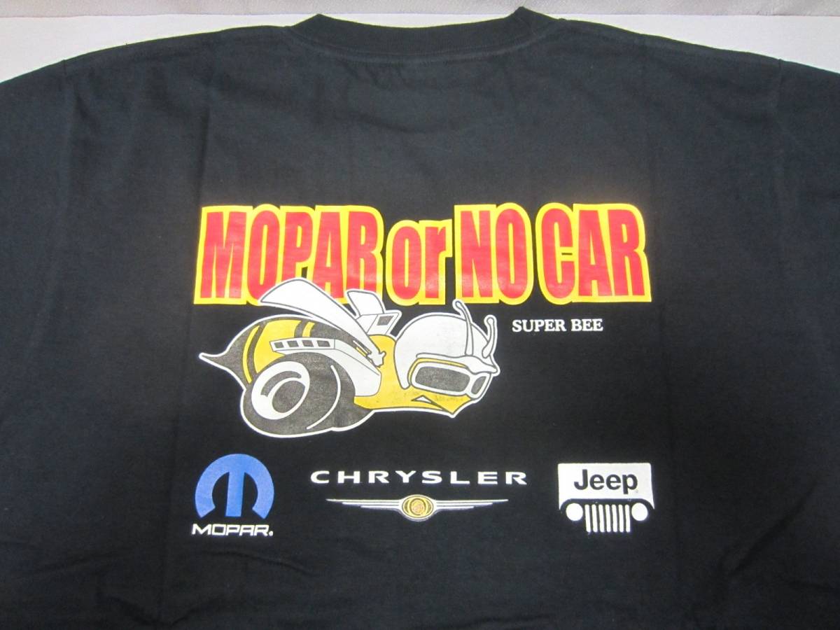 未使用 ★ クライスラー CHRYSLER ・ JEEP ・ MOPAR ★ SUPER BEE / スーパービー ★ Tシャツ ラージサイズ ※送料無料の画像4