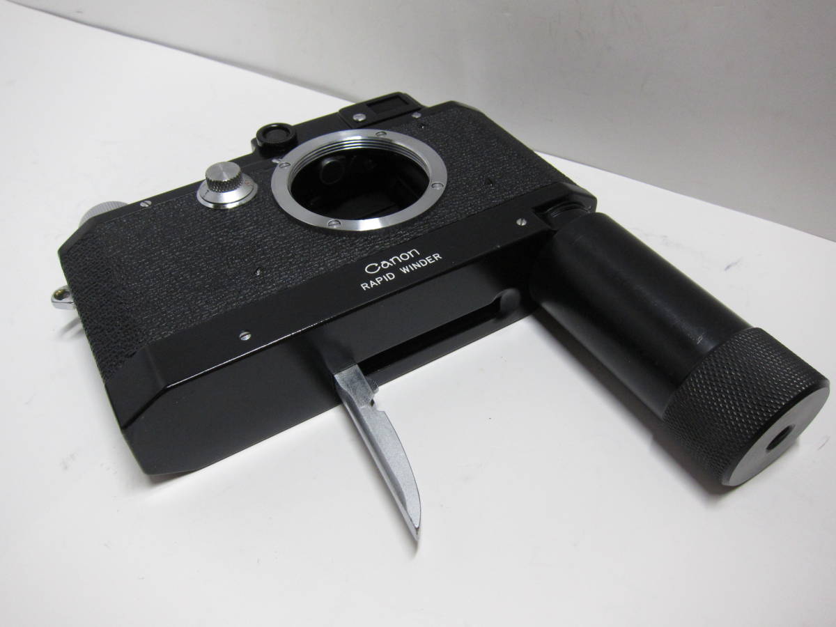 Canon ⅡD modified black paint (lapido Winder attaching ) # rare article # beautiful goods # 10680