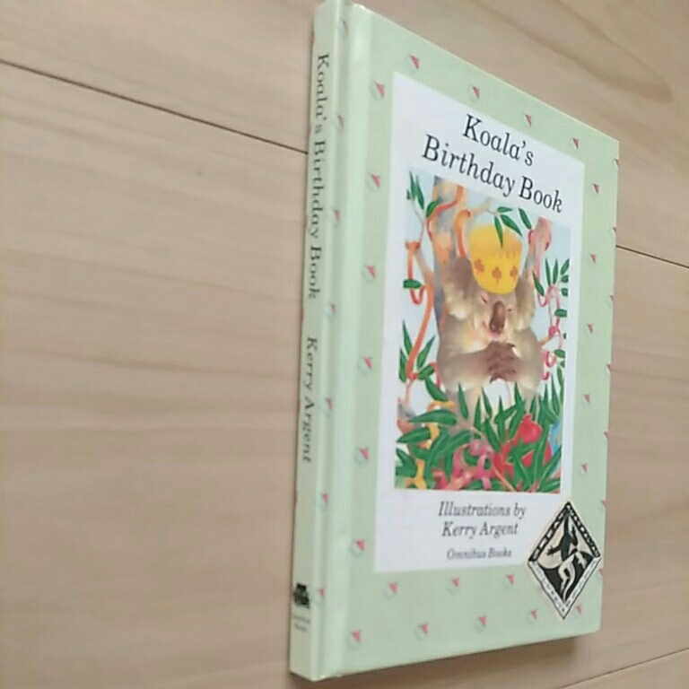 Koala\'s Birthday Book младенец рост регистрация дневник текст .книга@ размер 