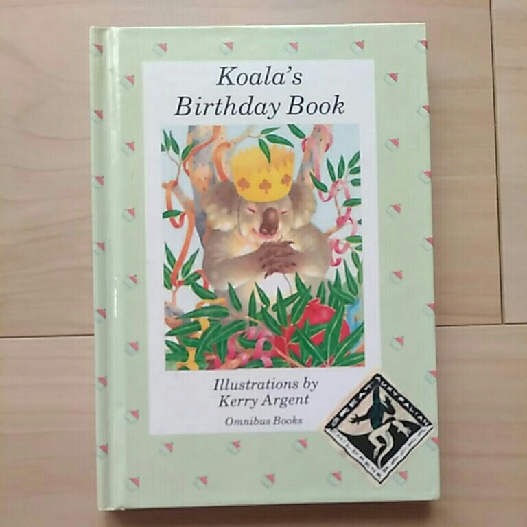 Koala\'s Birthday Book младенец рост регистрация дневник текст .книга@ размер 
