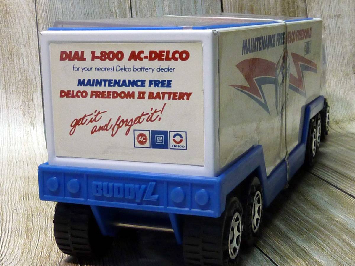 【y4988】◆AC/DELCO　エーシーデルコ　バッテリーデリバリートラックGMC◆検索モーター系アメ車ブリキビンテージレトロUSAコンボイ_画像7