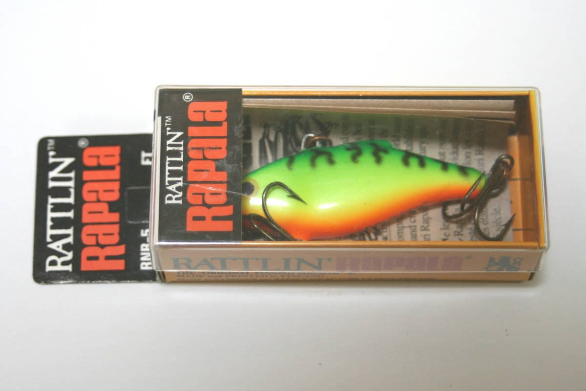 ★オールド★Rapala★ラパラ　ラトリンラップ RNRー５ FT　FIRE TIGER★_画像1