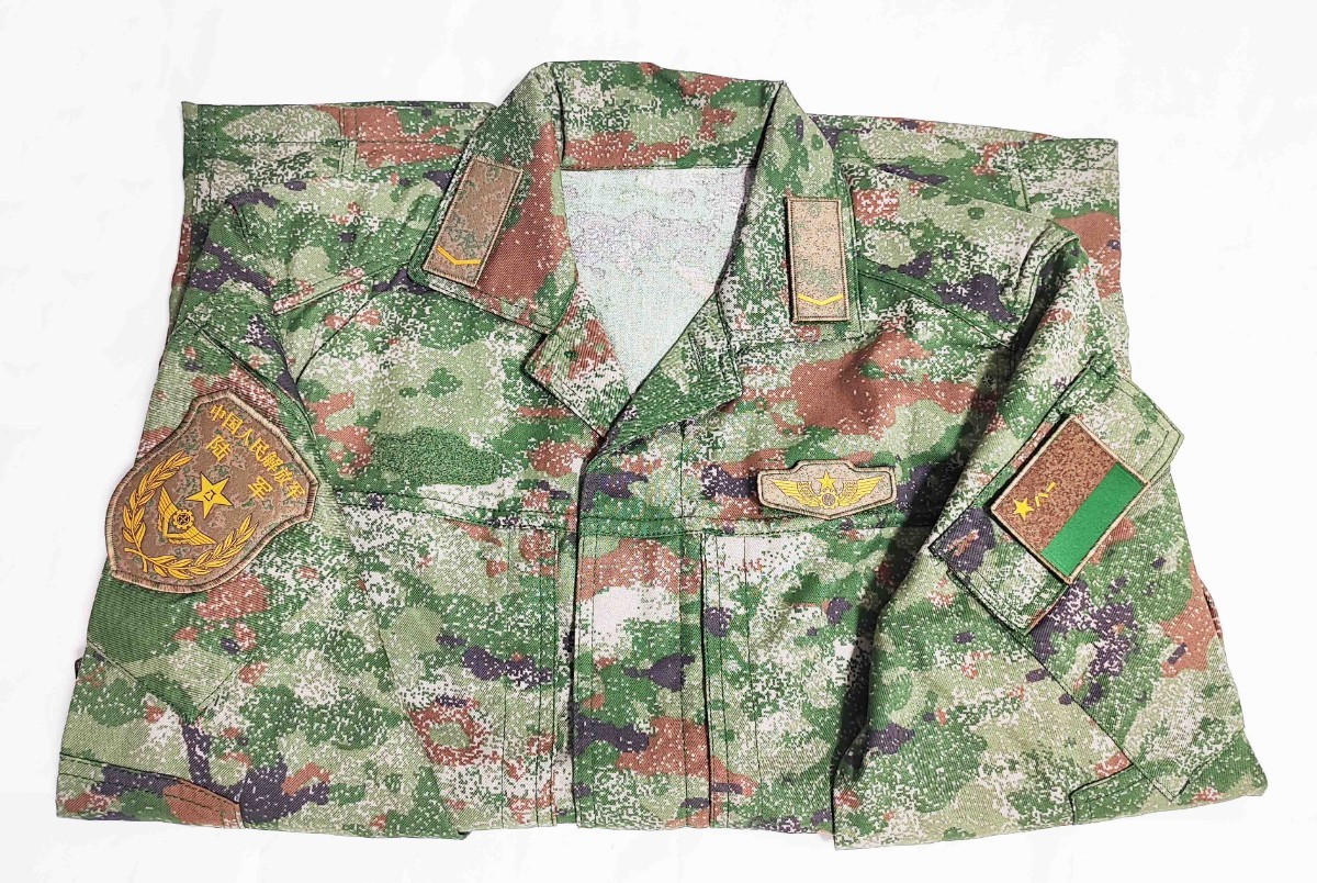 Yes Sir shop】 中国軍 実物 21式 星空林地迷彩 作戦服 戦闘服 Yes Sir shop】 中国軍 実物 21式 星空林地迷彩 作戦服 戦闘服