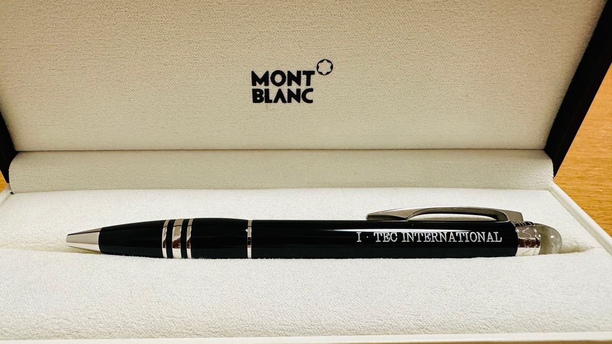 ボールペン MONTBLANC モンブラン スターウォーカー ツイスト式 箱付-