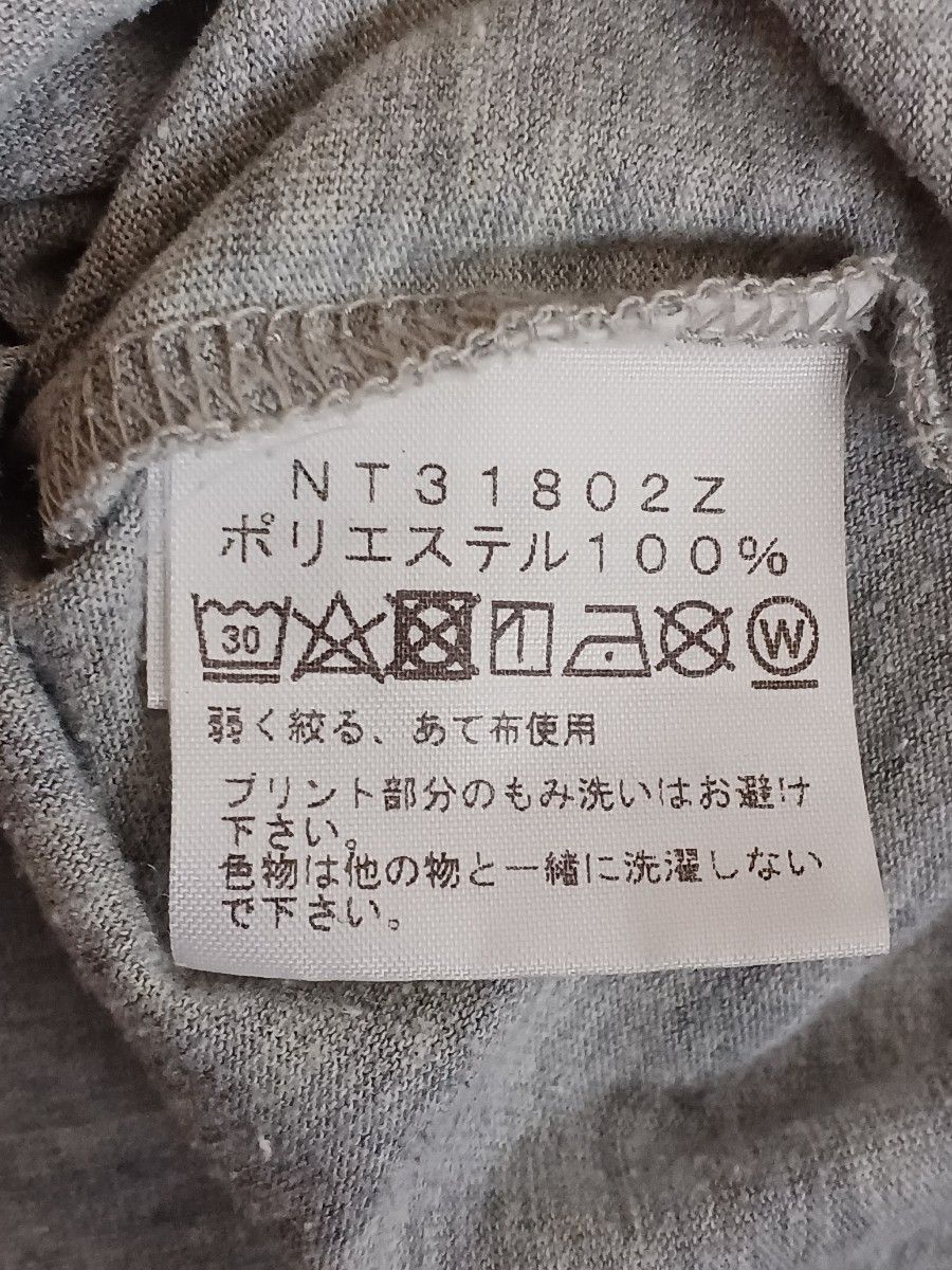 THE NORTH FACE 半袖Tシャツ　メンズM 　グレー