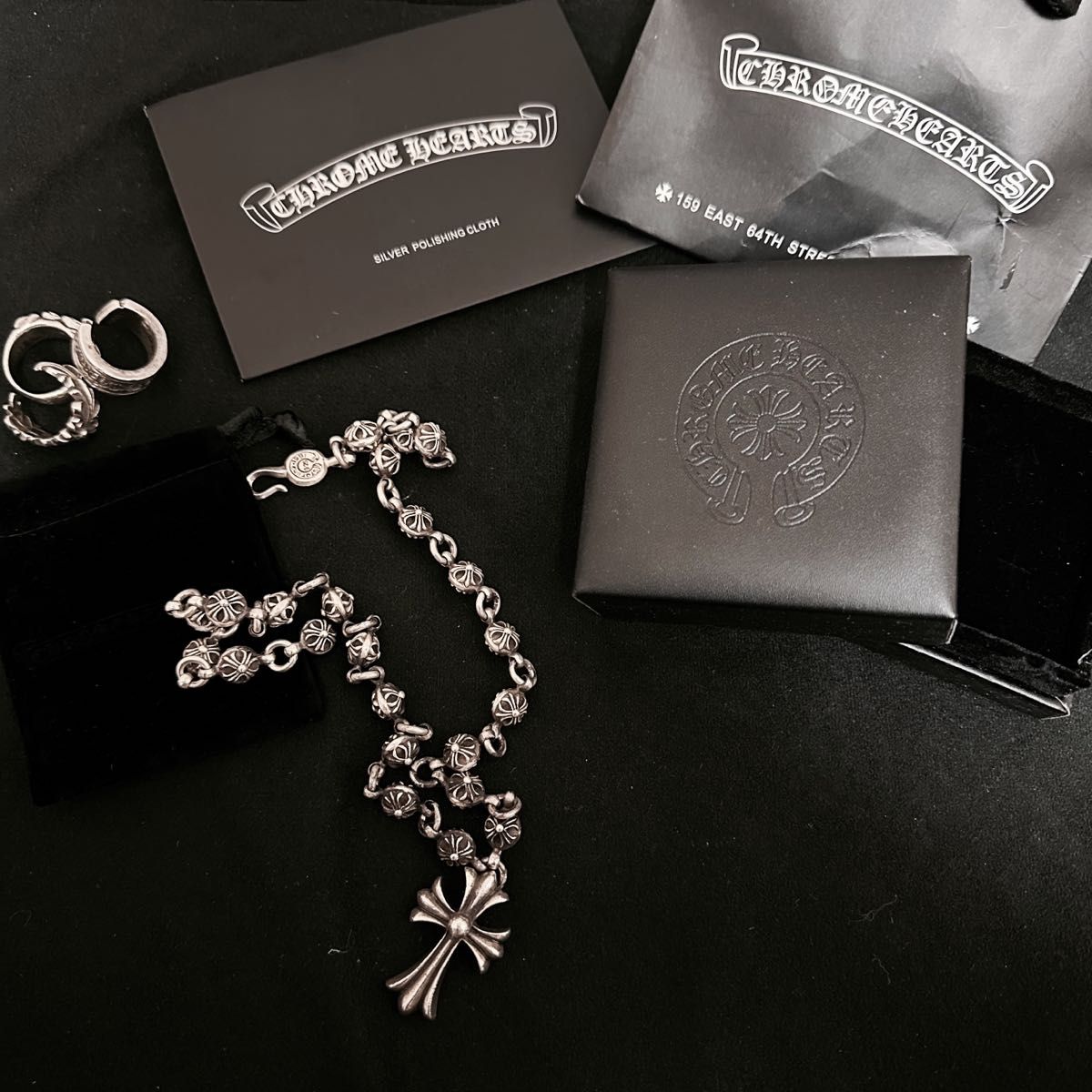 クロスボール ネックレス クロムハーツ好きに CHROME HEARTS クロスボール ネックレス クロムハーツ好きに CHROME HEARTS