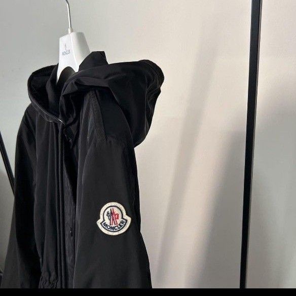 モンクレール MONCLER スプリングコート　LEBRIS ブラック　1 美品　日本正規品　レブリス