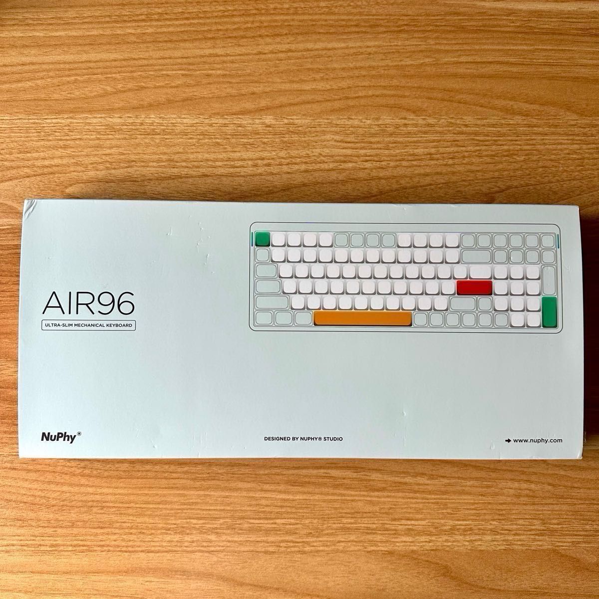 Nuphy air96 ionic white メカニカルキーボード wisteria軸