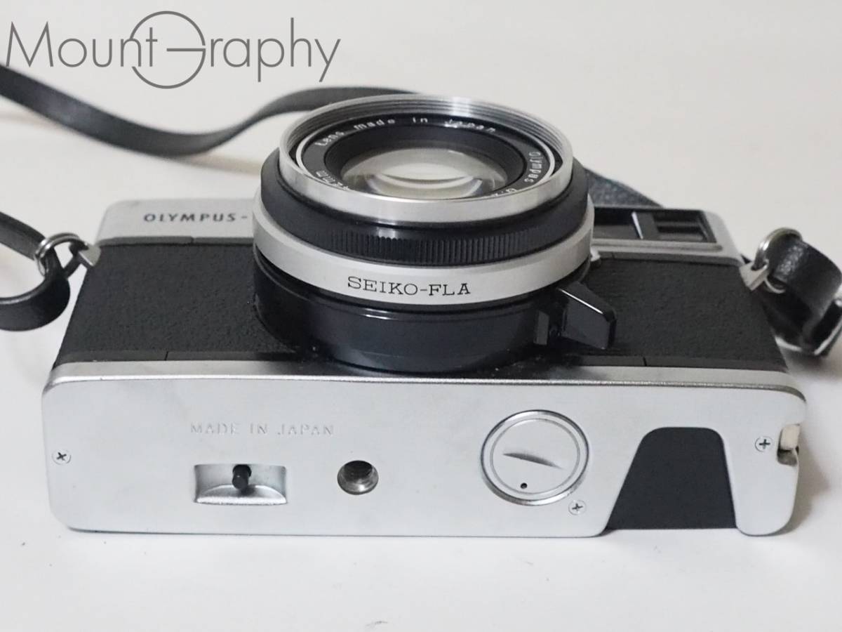 ★実用美品★ OLYMPUS オリンパス OLYMPUS-35 SP レンズキャップ、革ケース付 #i3619_画像3