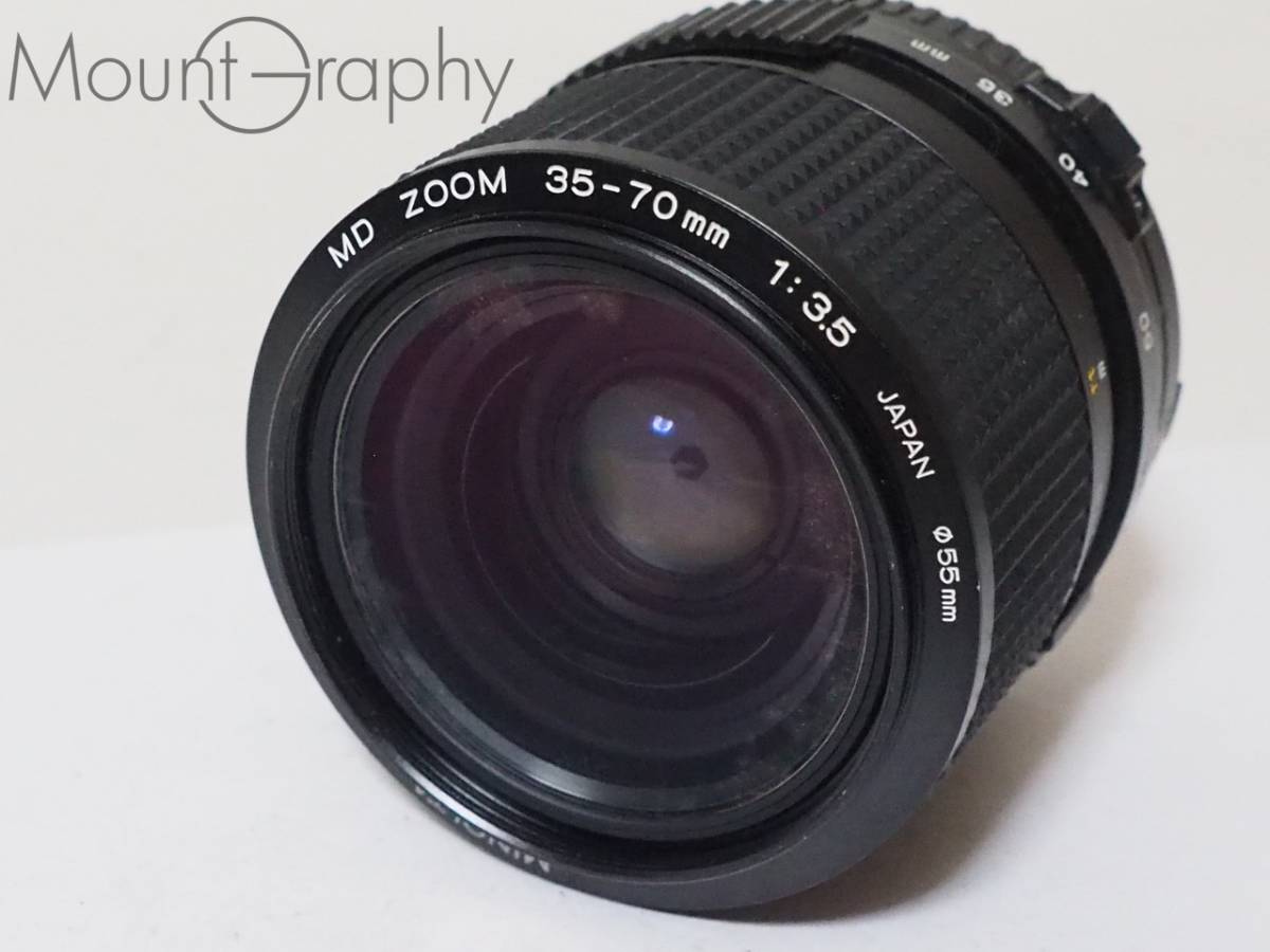 ★良品★ MINOLTA ミノルタ MD ZOOM 35-70mm F3.5 ★完動品★ #i3898_画像1