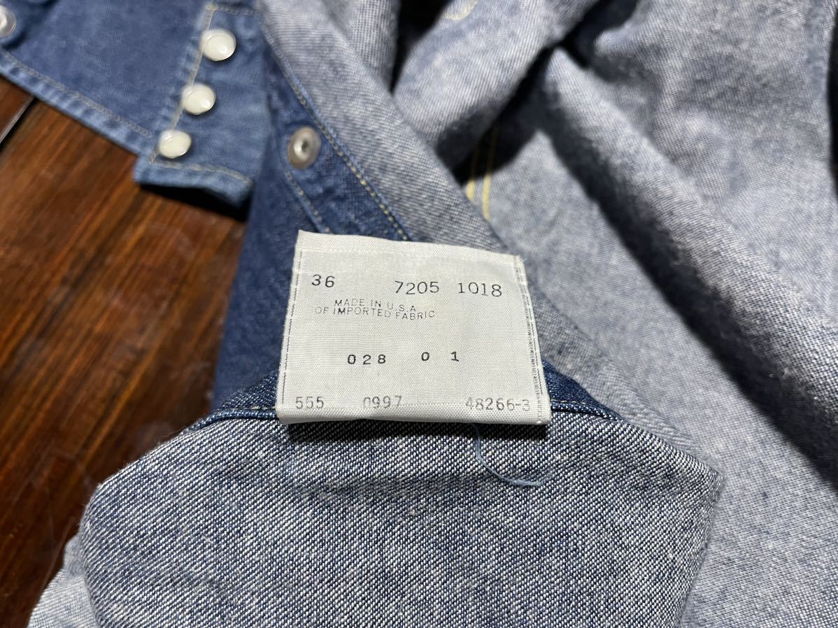 LEVI'S リーバイス バレンシア ショートホーン デニム ウエスタン