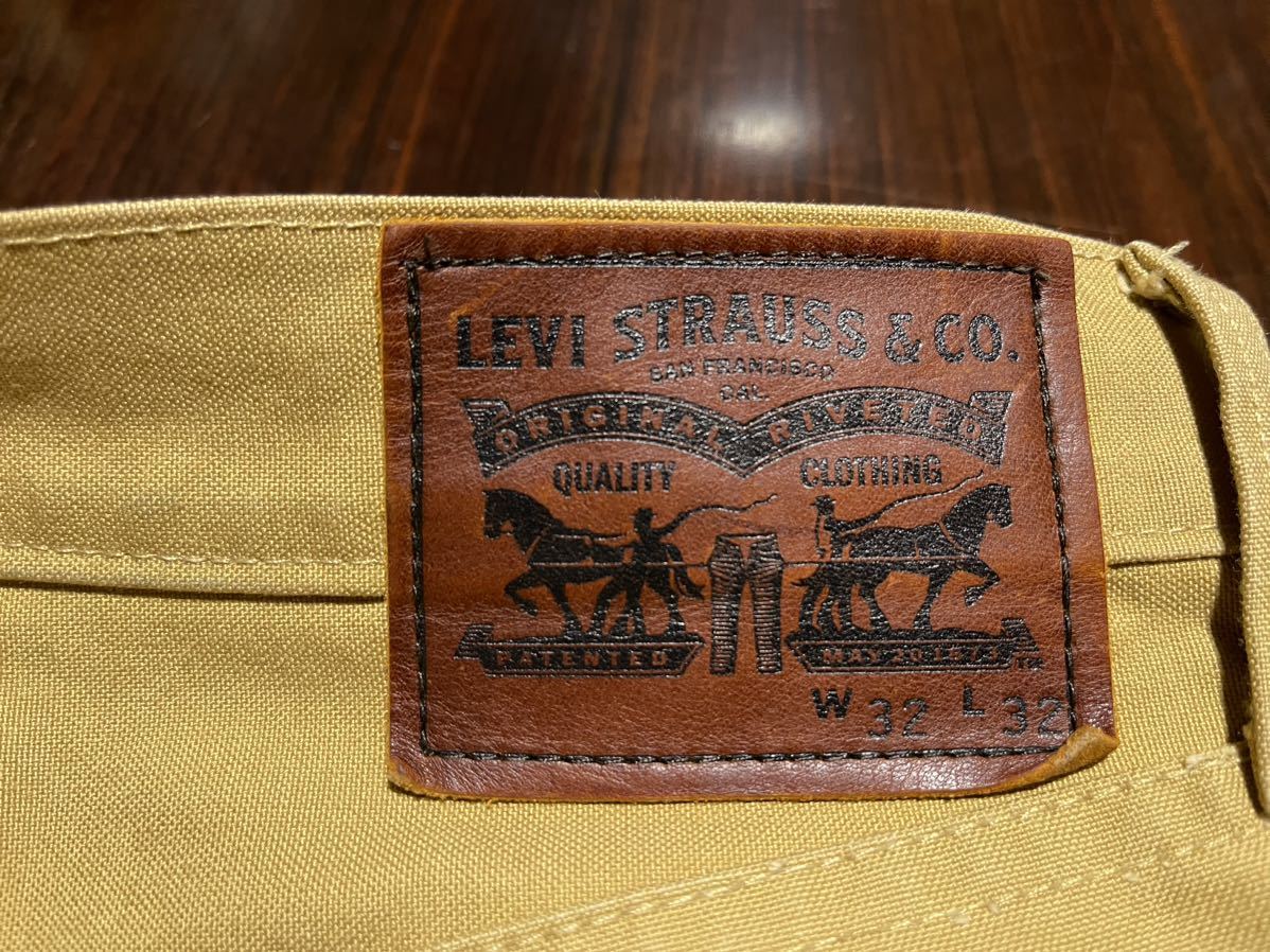 Levi`s x Filson リーバイス フィルソン コラボ 505 REGULAR STRAIGHT ティンクロス チノパン 米国製 MADE IN USA_画像5