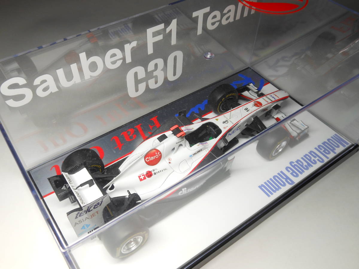 Romu “Flat Out” 1/20 ザウバー・フェラーリ C30…#16 小林可夢偉 …日本グランプリ 2011（ジャンク/レストア品）_画像8