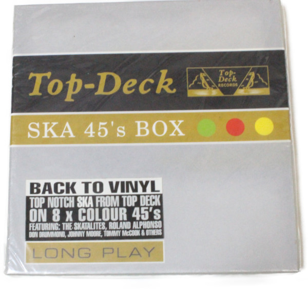 未開封! Top Deck Ska 45's Box Set 7インチ カラー盤 レコード 8枚 スカタライツ キラー スカ ロックステディ ドンドラモンド KILLER SKA