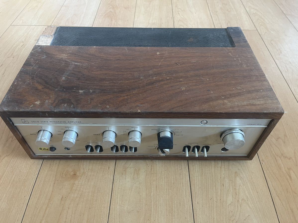 SQ501X、ラックス、、アンプ 、現状品