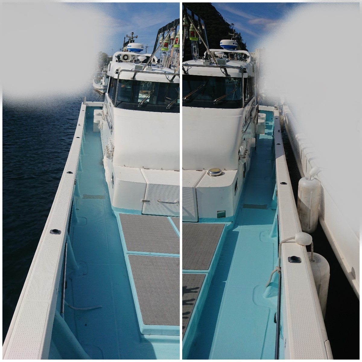 田中造船 フィッシングボート 46ft H19年登録 イスズUM6SD1TCG(550HP)搭載_画像4