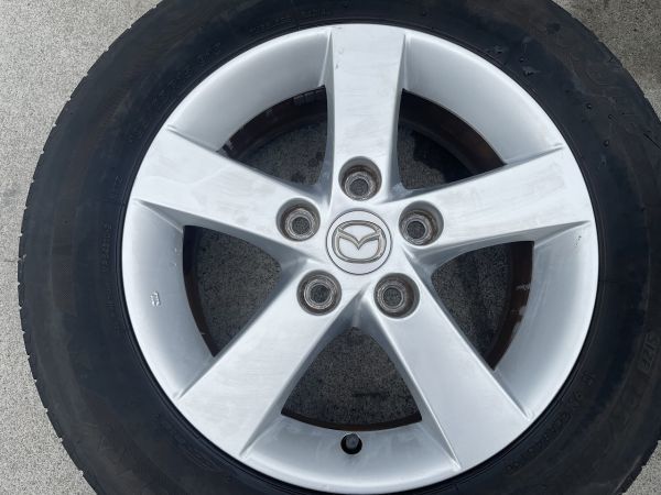 アルミホイール マツダ純正　15インチ　15×6.0J　ET52.5　195/65R15 91S　083105JO_画像3