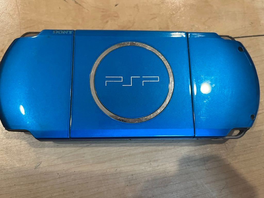 送料無料キャンペーン?】 本体のみ 状態良好 バイブラント・ブルー PSP